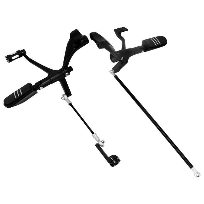 Forward Controls Kit Foot Pegs Levers Linkage Fit Harley Sportster 2004-2013