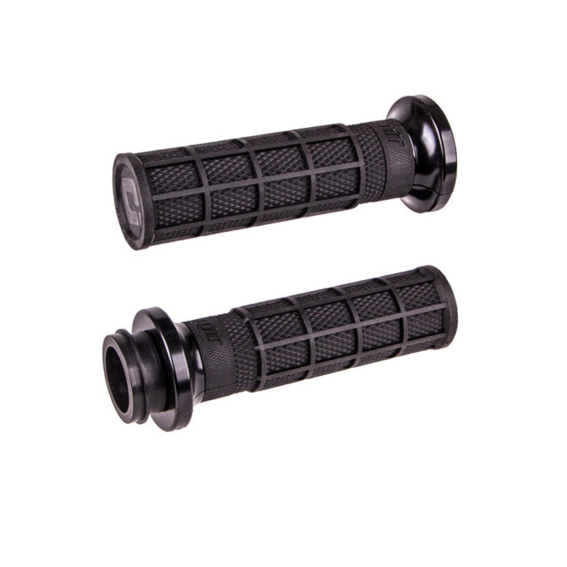 Hart-Luck Signature Full Waffle V-Twin Lock-On Grip Set