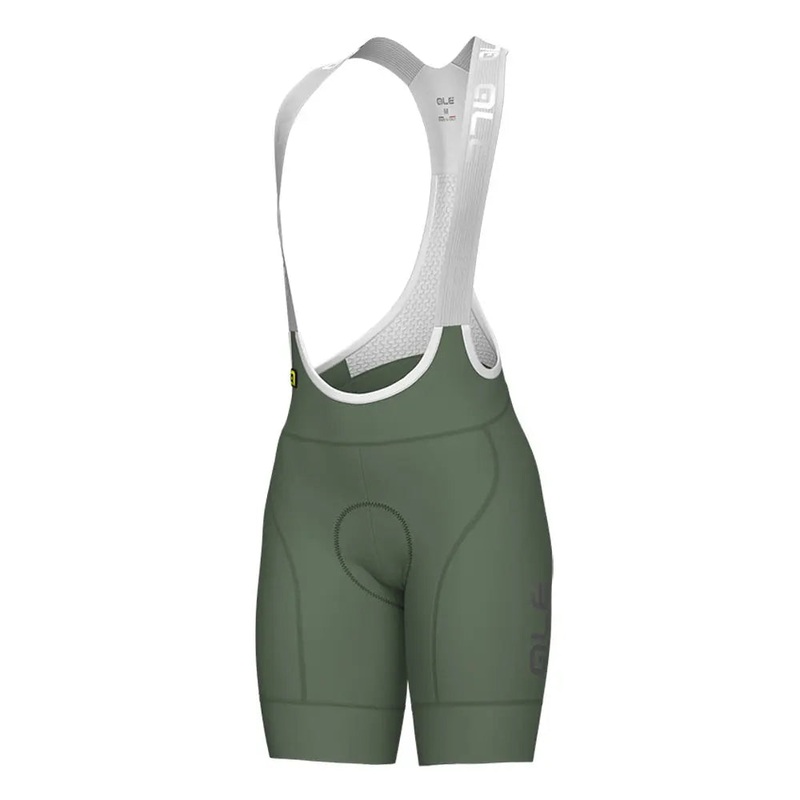 Ale Clothing Magic Colour PR-E Ladies Cycle Bib Shorts Light / Green