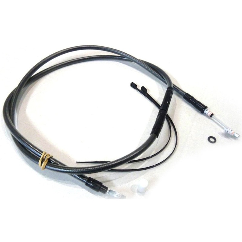63in. Clutch Cable – Black Pearl. Fits Big Twin 1987-2006 with 5 Speed Transmission.