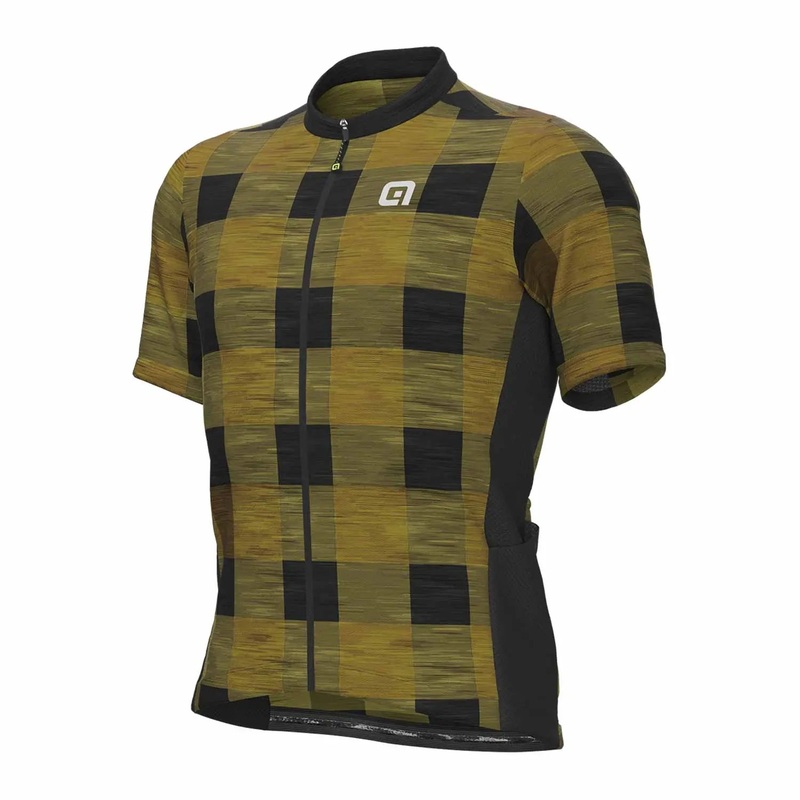 Ale Clothing Scottish Off Road Short Sleeves Cycle Jersey Brown
