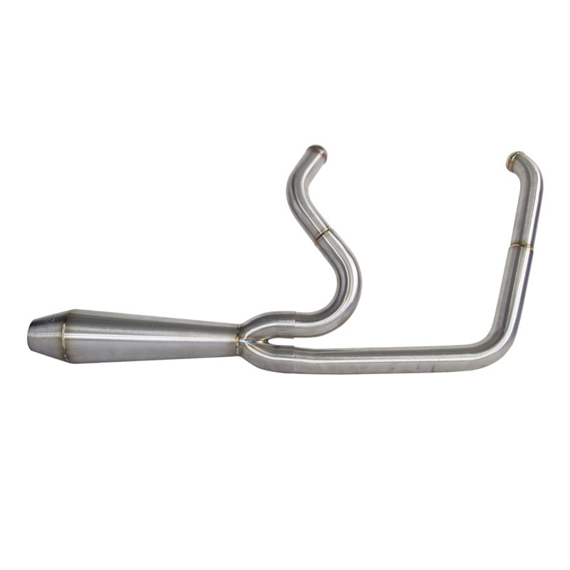 Two Bros. Gen II Stainless 2 into 1 Exhaust for Harley Davidson 18-24 M8 ST & Sport Glide