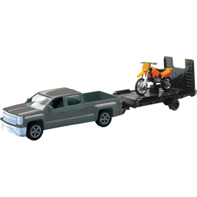 New Ray Toys – Chevy Truck With Trailer 1:18 Scale