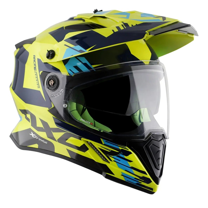 Axor X-Cross Neon Yellow / Gloss Blue