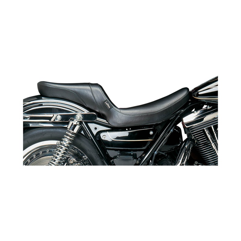 LE PERA – Daytona 2-Up Seat – Without Backrest – Smooth – Black – FXR