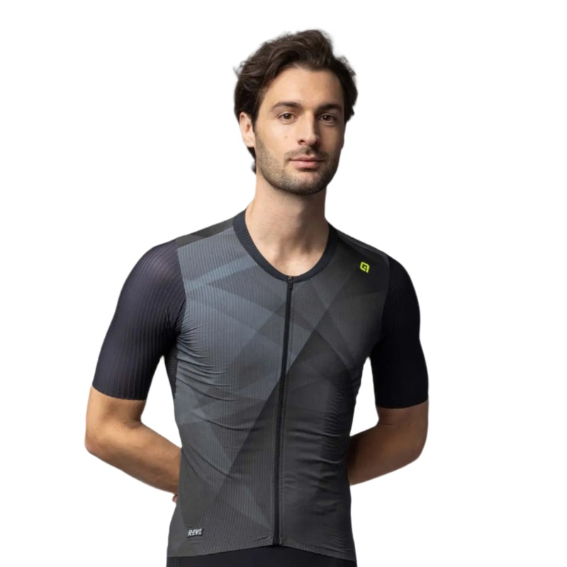 Ale Clothing Sprinter R-EV1 Short Sleeves Cycle Jersey Black