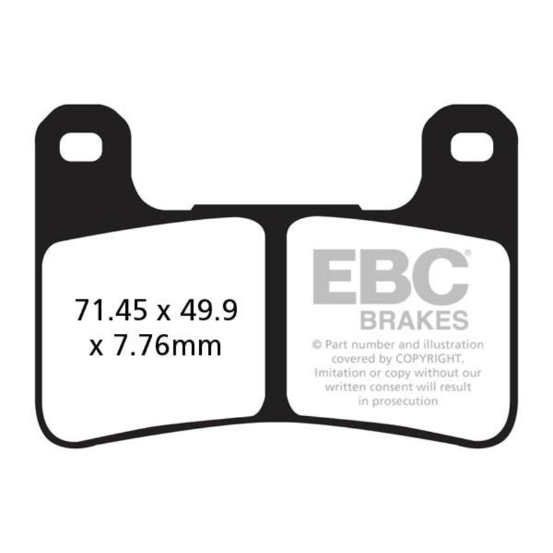 Brakes – GPFAX379HH Grand Prix – EBC (1 Set)