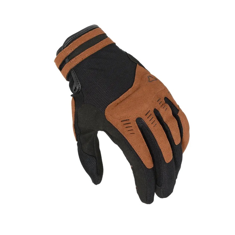 Macna Darko Short Textile Gloves Brown
