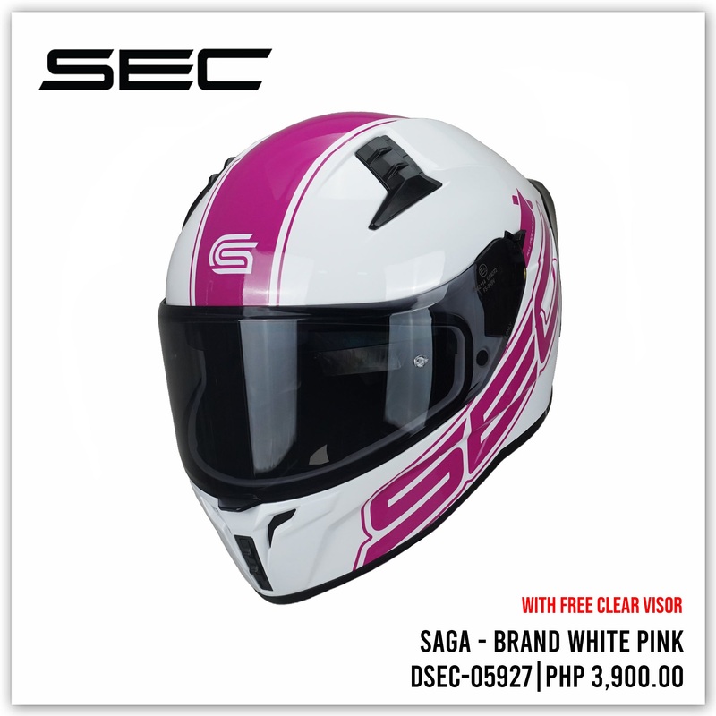 SAGA – Brand White/Pink
