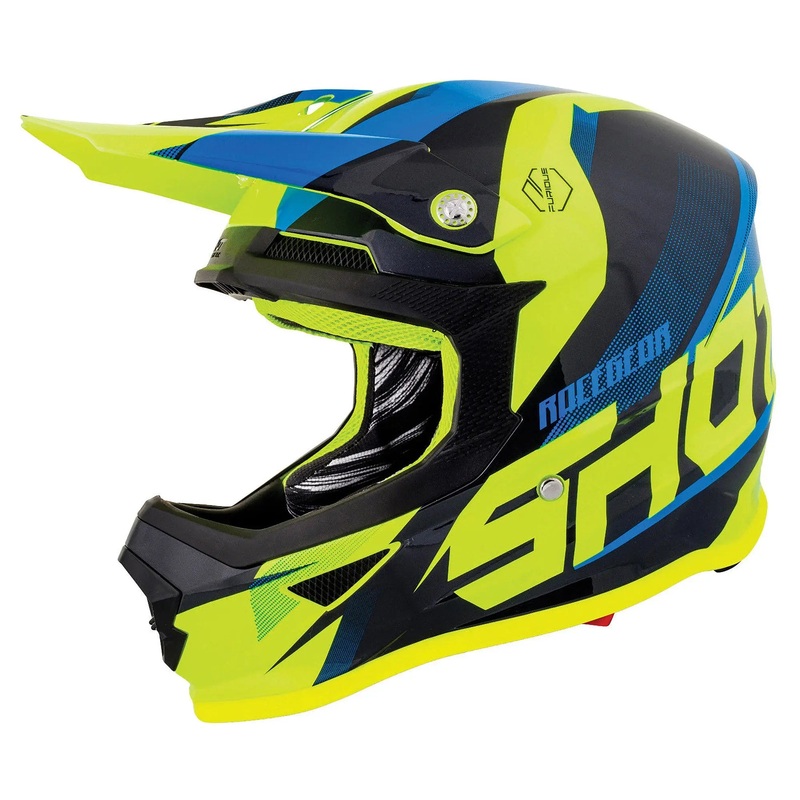 Shot Furious MX Ultimate Blue / Gloss Neon Yellow