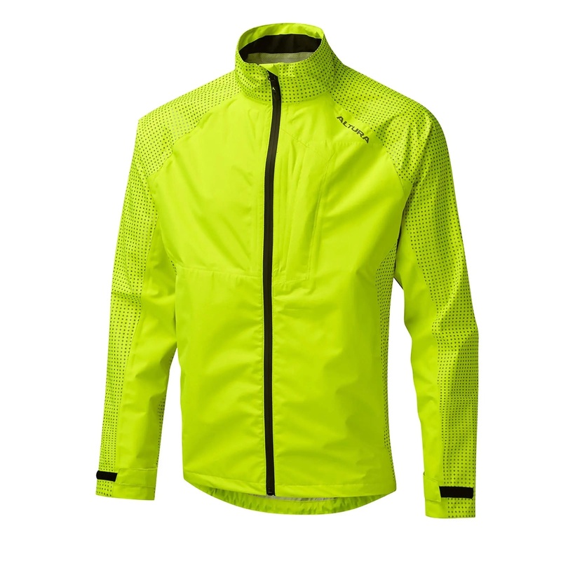 Altura Nightvision Storm Waterproof Cycle Jacket Yellow