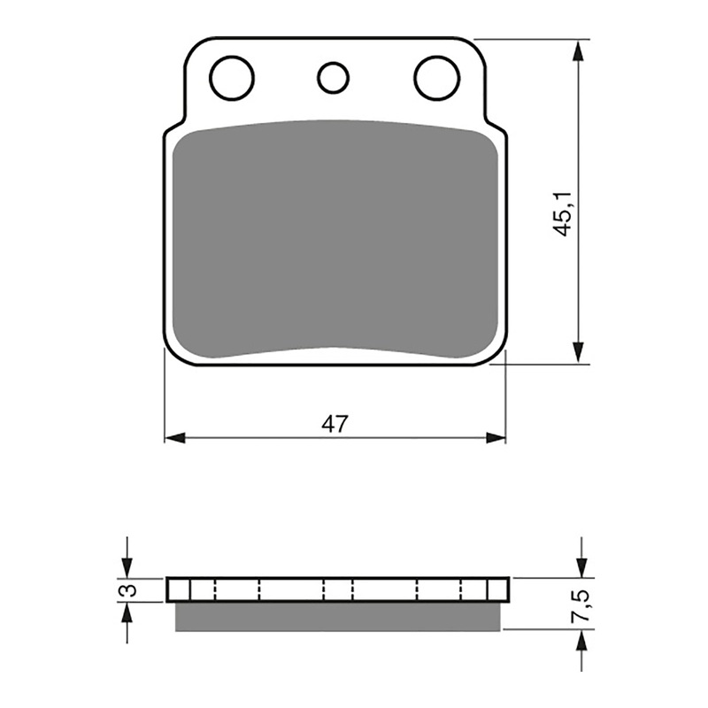 GOLDfren Brake Pads Off-Road Racing GF092 – K5 ( PR103 )