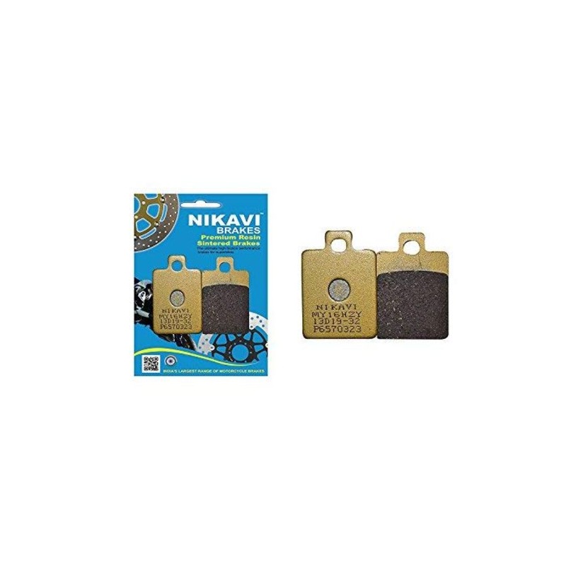 NIKAVI GDP03 Front Brake Pad Compatible for Piaggio Vespa (Front)