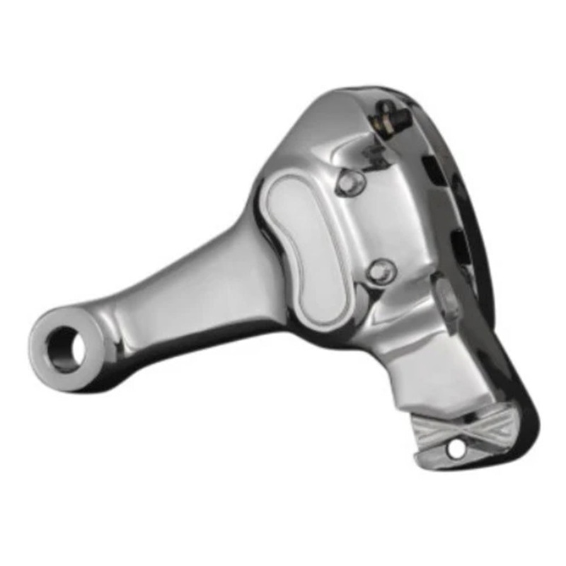 Rear Brake Caliper – 4 Piston – Softail ’87-’99 – Chrome