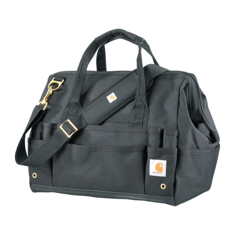 Carhartt 16-Inch 30 Pocket Toolbag Black – 40.6 x 30.5 x 24.1 cm