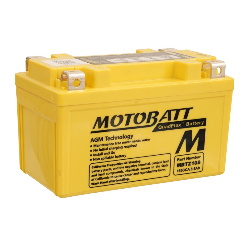 Motobatt Battery Quadflex AGM – MBTZ10S