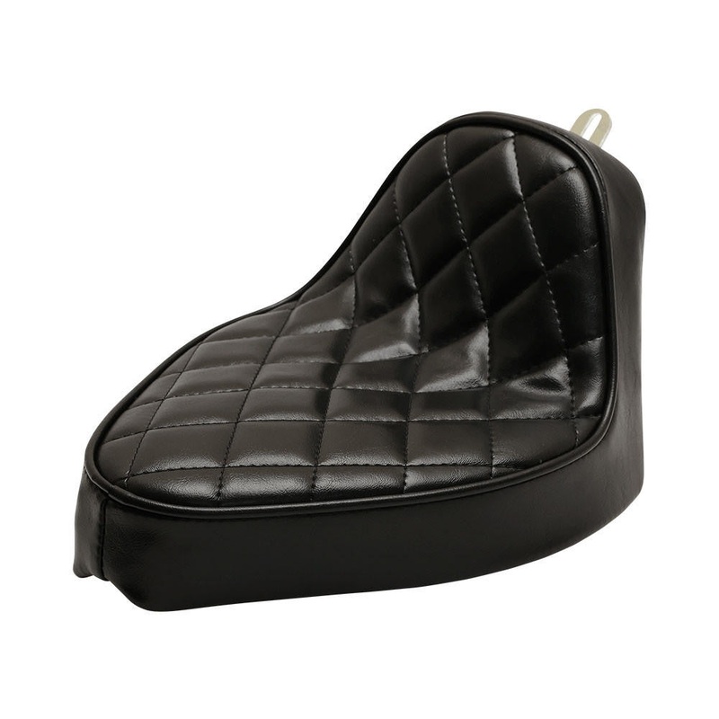 Solo Seat for Sportster Hardtail Kit – Diamond Stitch