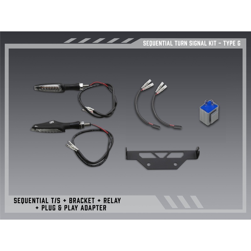 Type G Sequential Signal Kit for V2 Fender Eliminators