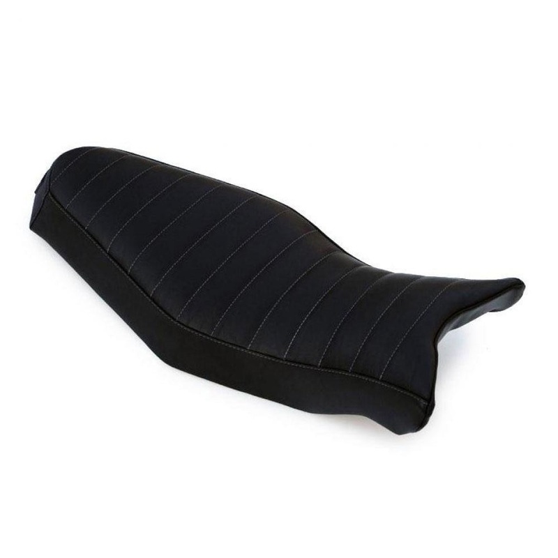 Unit Garage R9T Series Biposto Seat – Black Leather