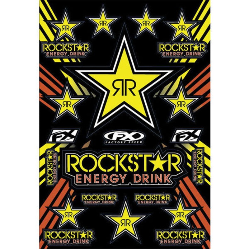 Factory Effex – Rockstar Sticker Sheet