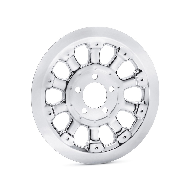 Harley Davidson 40120-09 Magnum 5 Sprocket Cover SPROCKET COVER, 15-SPOKE, CHRO
