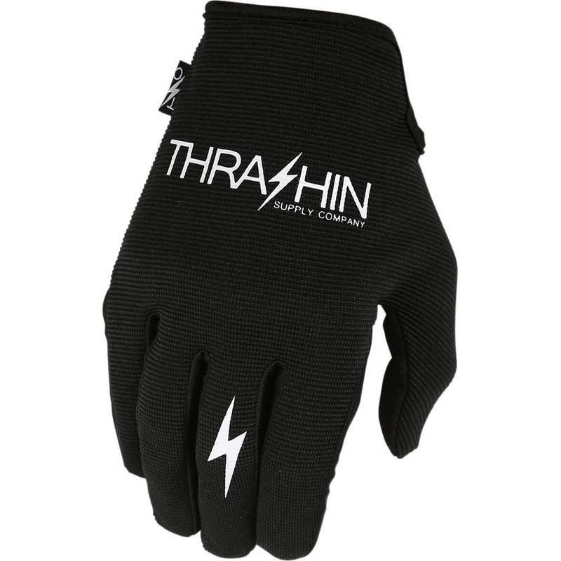 Thrashin Supply Company Stealth Textile Gloves Black