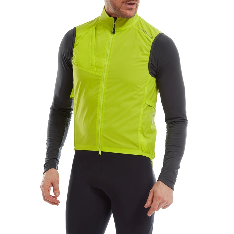 Altura Airstream Windproof Cycle Gilet Lime