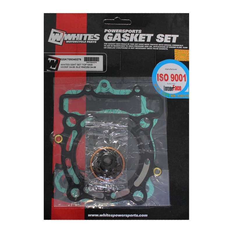 Whites Gasket Set – Top Kawasaki KX250F ’04-’08 / Suzuki RMZ250 ’04-’06