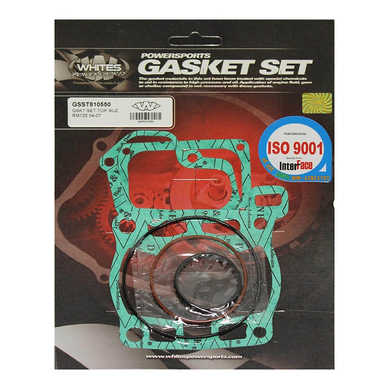 Whites Gasket Set – Top Suzuki RM125 ’04-’07