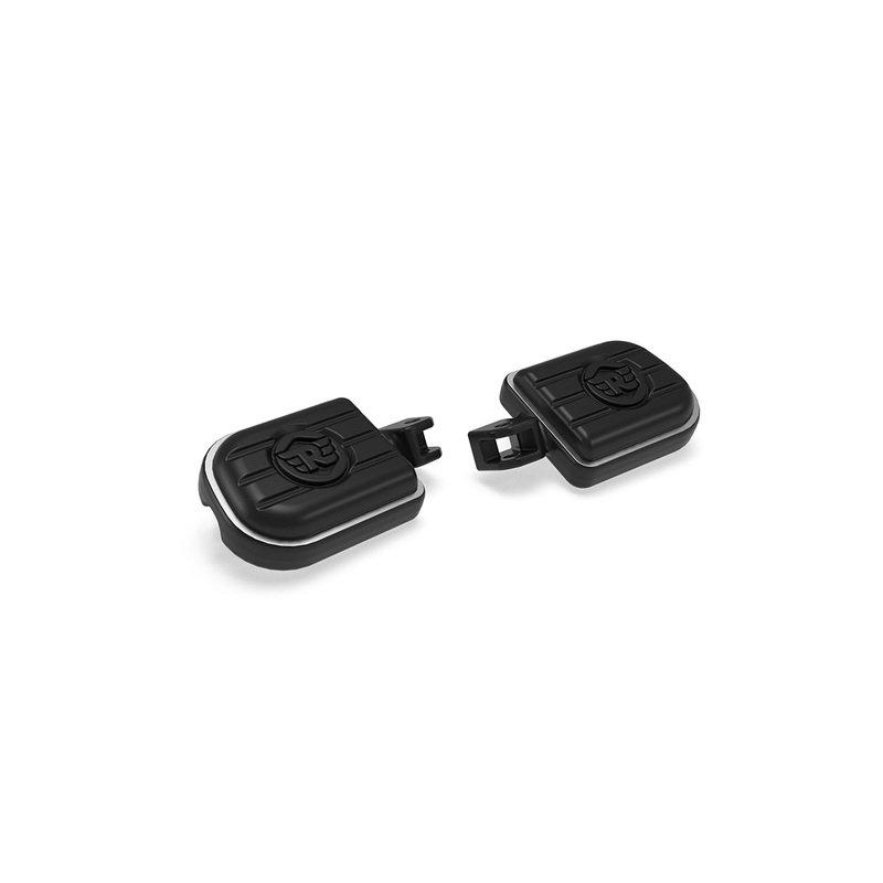 Royal Enfield – Black Deluxe Pillion Footpegs – KXA00250