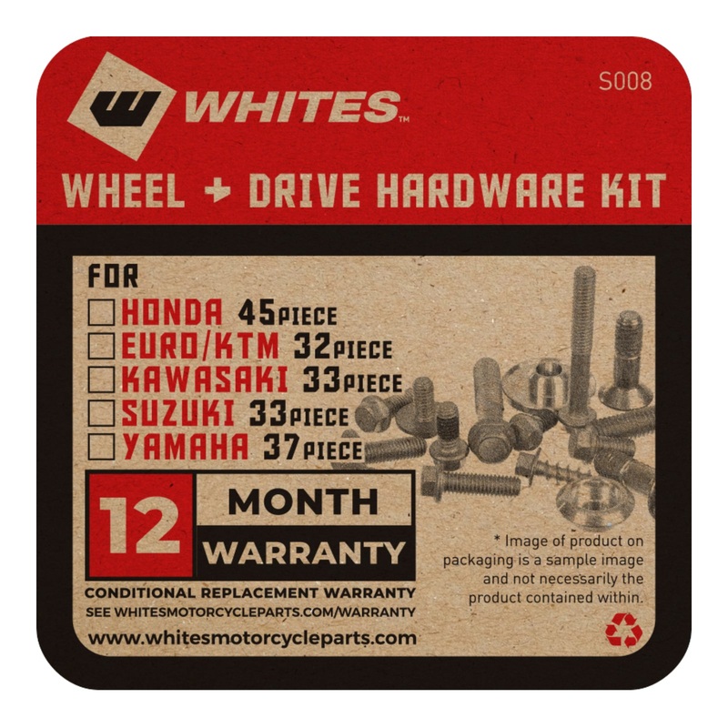 WHITES WHEEL & DRIVE HARDWARE KIT – SUZUKI 33PCS