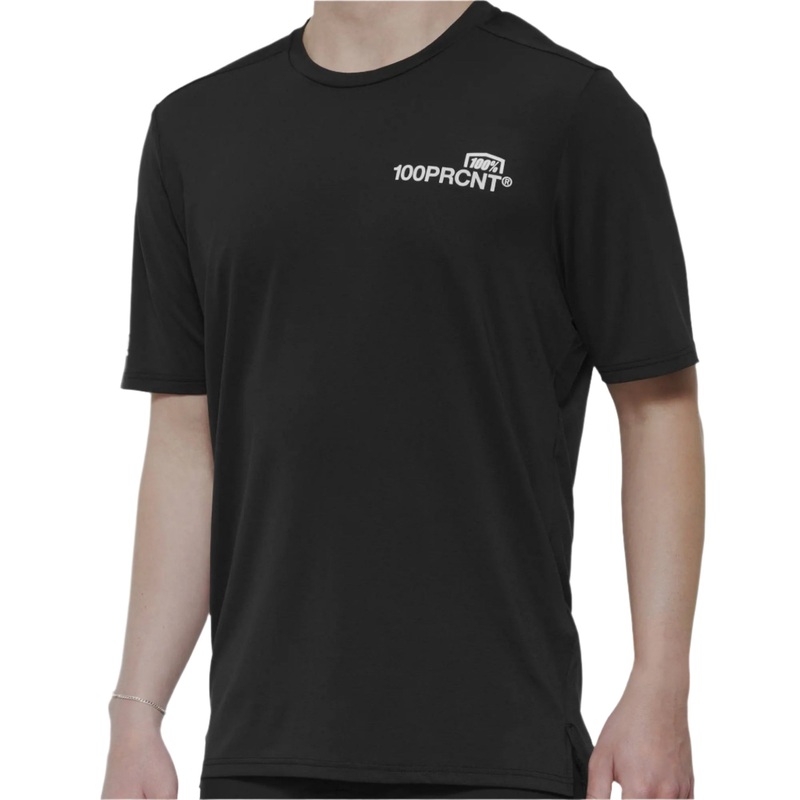 100% Airmatic Short Sleeves Cycle Jersey Black