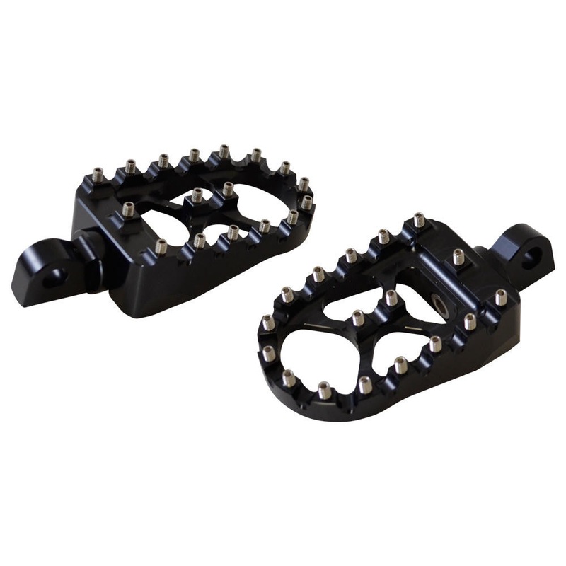 Foot Pegs for Harley -Male Mount – Driver/Passenger – Black