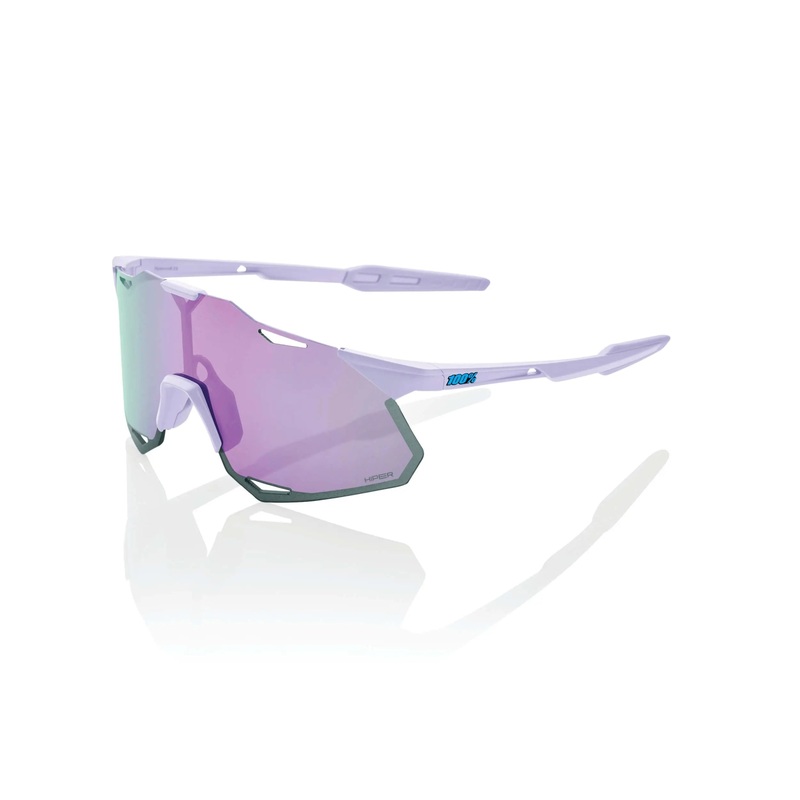 100% Hypercraft XS Glasses Soft Tact Lavender / HiPER Lavender Mirror Lens