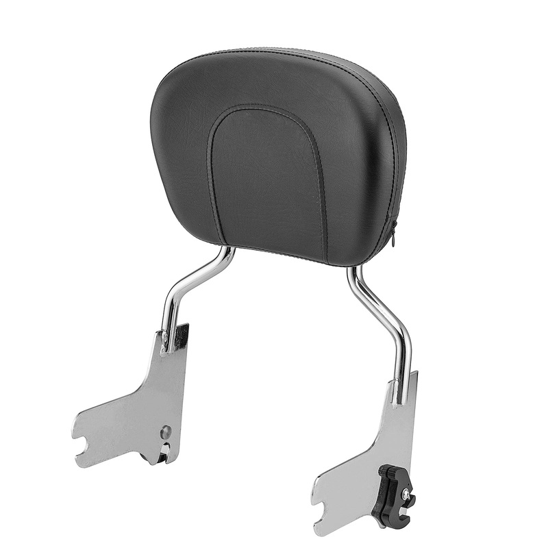 1997-2008 Harley Road King Street Glide Detachable Passenger Backrest Sissy Bar Docking Hardware Kit