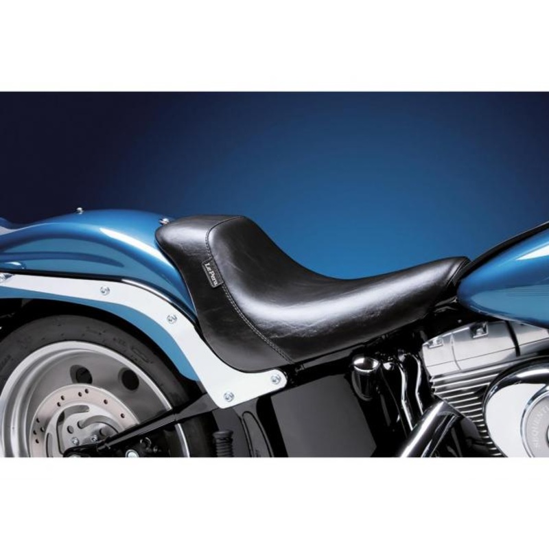 Bare Bones Smooth Solo Seat Black Vinyl