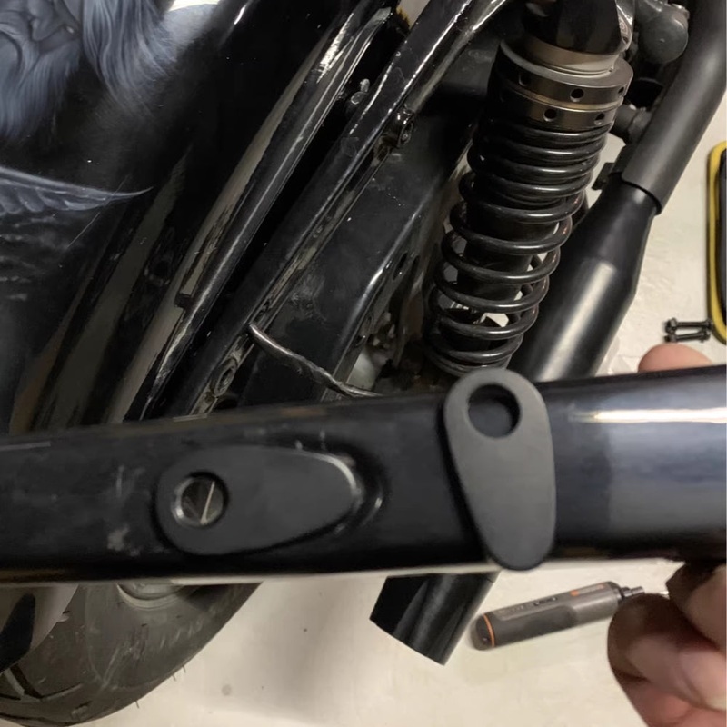 Harley Davidson Turn Signal Spacers – Matte Black