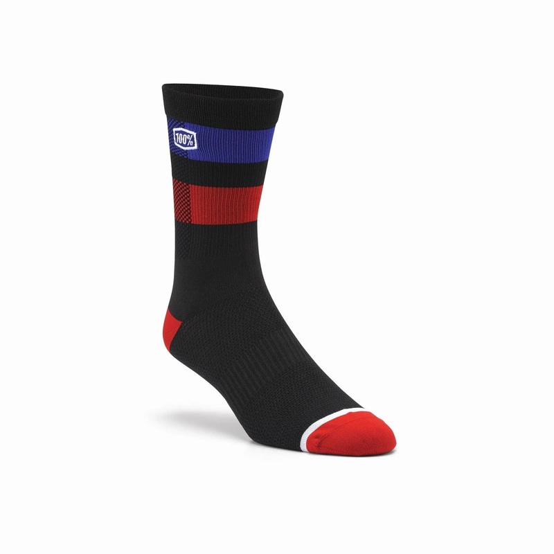 100% Flow Performance Socks Black