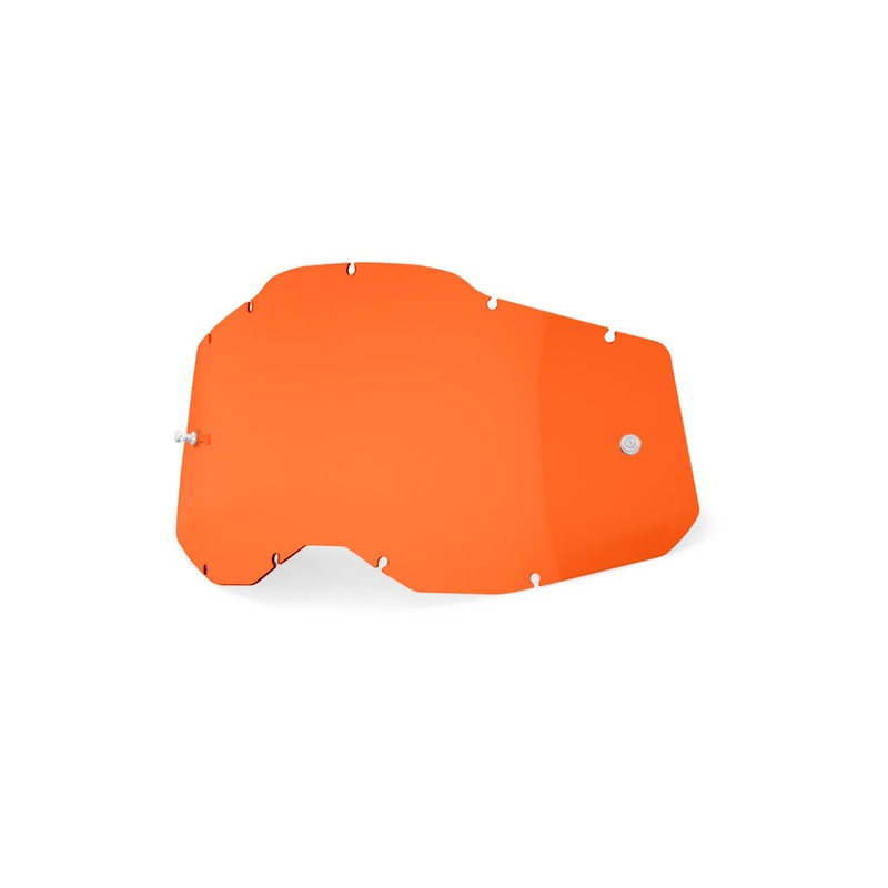 100% Racecraft 2 / Accuri 2 / Strata 2 Replacement Lens Orange
