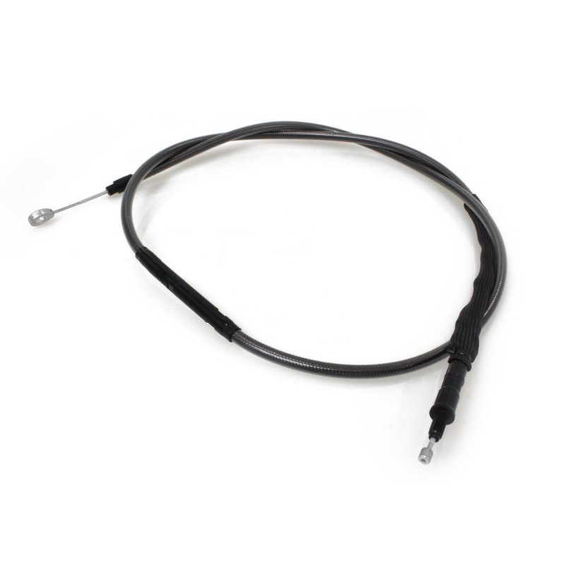 65in. Clutch Cable – Black Pearl. Fits Softail 2007up & Dyna 2006-2017.
