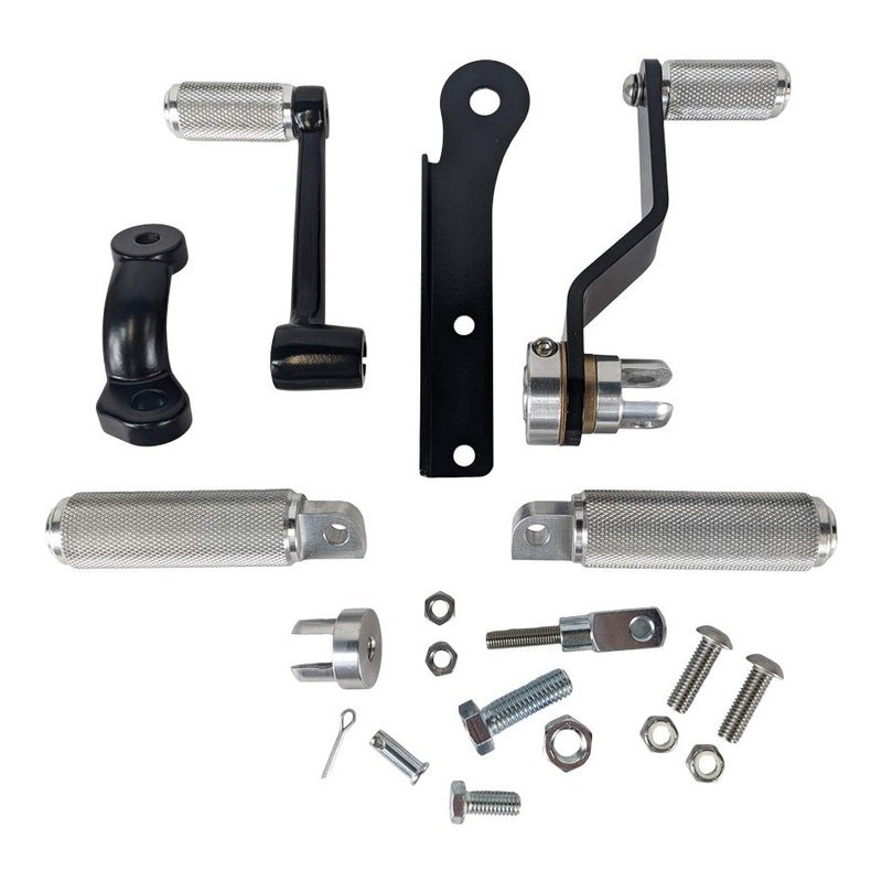 TC Bros. Sportster Mid Controls Kit for 1986-1990 4 Speed