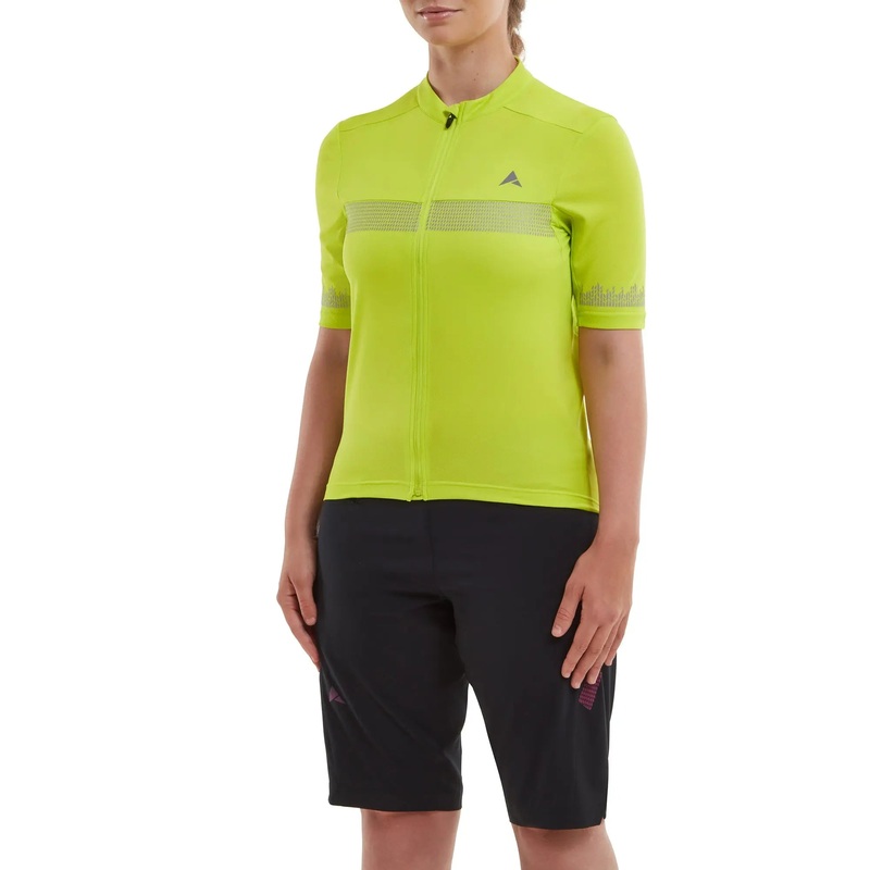 Altura Nightvision Short Sleeves Cycling Ladies Cycle Jersey Lime
