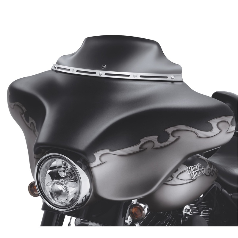 Harley Davidson 57164-10 Wind Splitter Windshield KIT-WINDSHIELD,STYLIZED,SHORT/