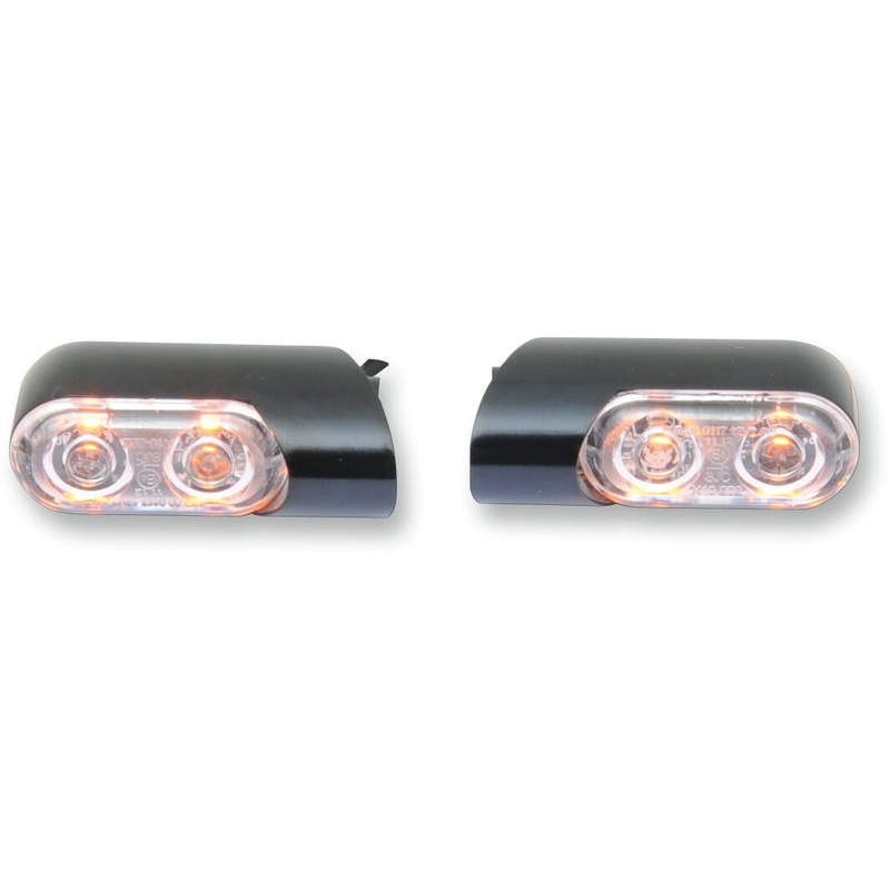 Turn Signal Direct Bolt On, Black – Touring