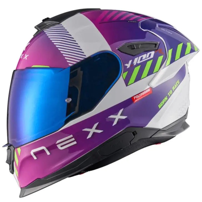 Nexx Y.100R Fade Purple / White