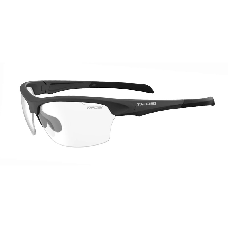 Tifosi Intense Single Lens Cycle Sunglasses Matt Gunmetal / Clear