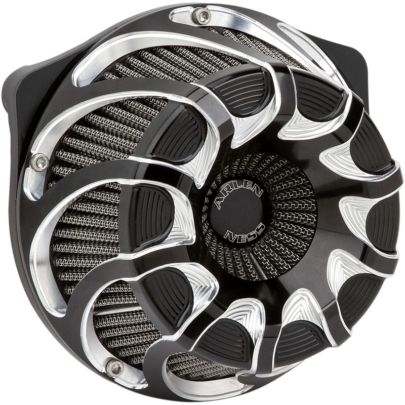 Drift Inverted Series Air Cleaner, Black – 00-17 Twin Cam