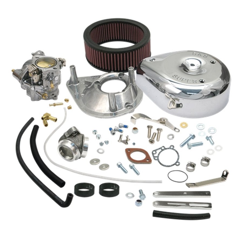 Super E Carburetor Kit for 1979-84 Big Twin Models, Standard Tanks