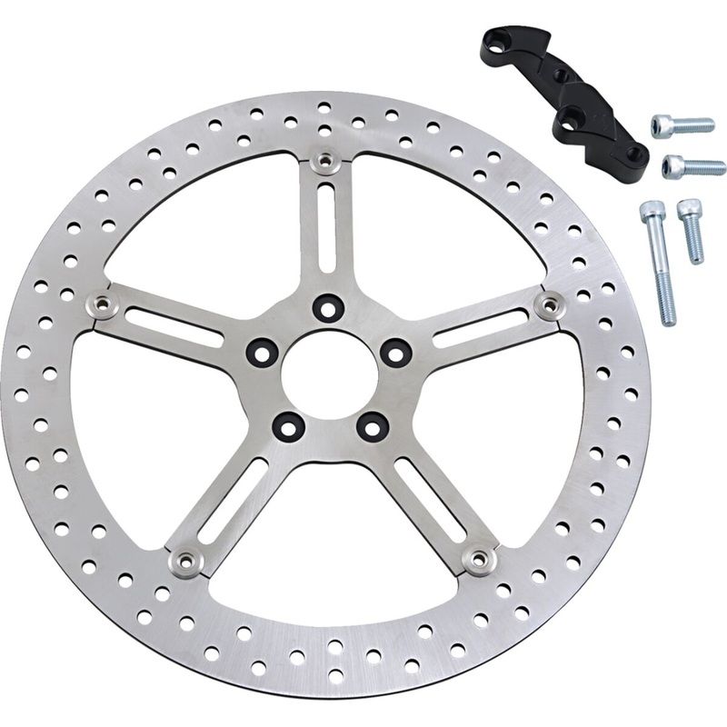 15″ Right Big Brake Rotor Hub Mount – 06-17 Dyna / 15-17 Softail