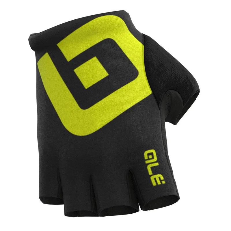 Ale Clothing Air Summer Cycle Mitts Black / Yellow